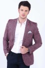 Bordo Blazer Ceket